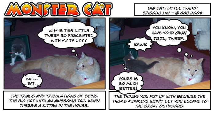 Even I have to admit that Falstaff had an irresistible tail...