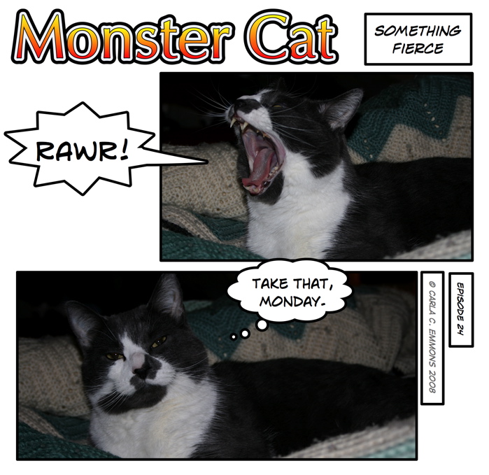 Scare away the Monday!!!